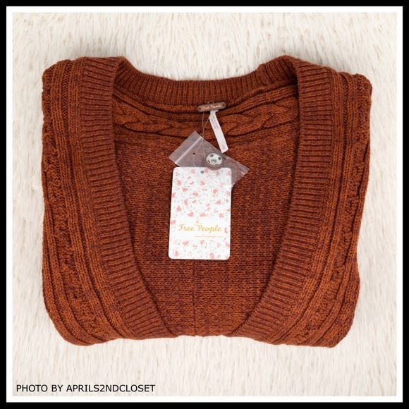 FREE PEOPLE BOHO CARDI CROPPED CARDIGAN A2C - Picture 8 of 16